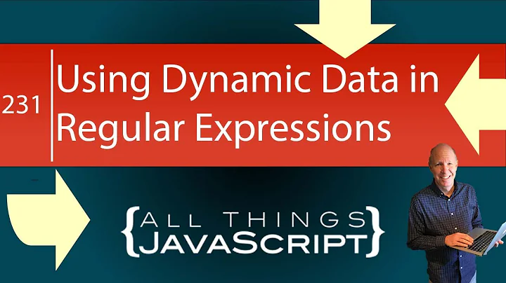 JavaScript Problem: Using Dynamic Data in a Regular Expression