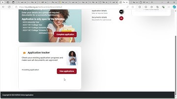 how to track NSFAS application status.