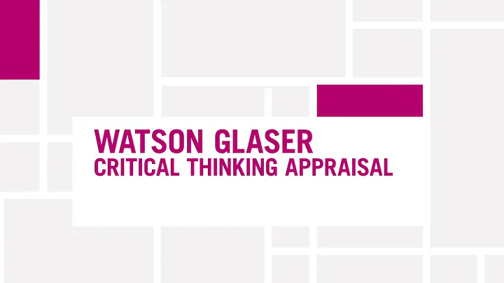 A Guide to the Watson Glaser Test