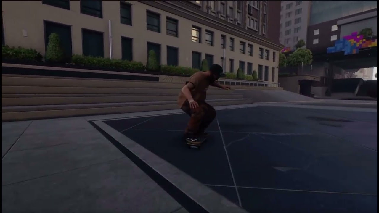 Skate. Realistic gameplay set to a Lofi hip hop beat.