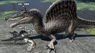 The Journey to Become an Elder Spinosaurus  Prior Extinction Roblox