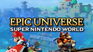 Everything Epic Universe: Super Nintendo World