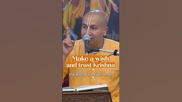 Thumbnail of Have FAITH in Krishna - get your Wishes Granted | Krishna is my Well-wisher #spirituality #shorts