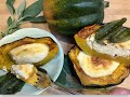 Acorn Squash w: Savoury Custard