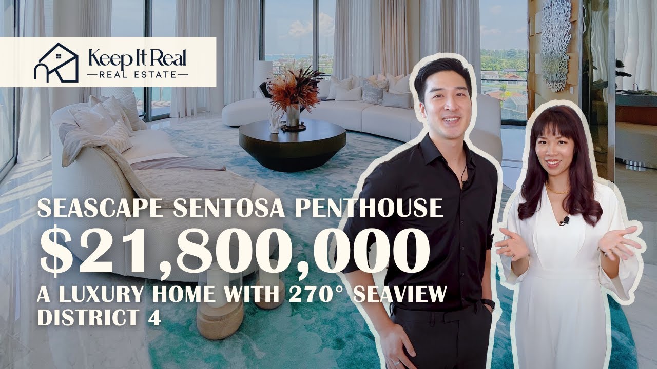 The Trophy Penthouse Here In Singapore | Sentosa Seascape Penthouse | $21,8000,000