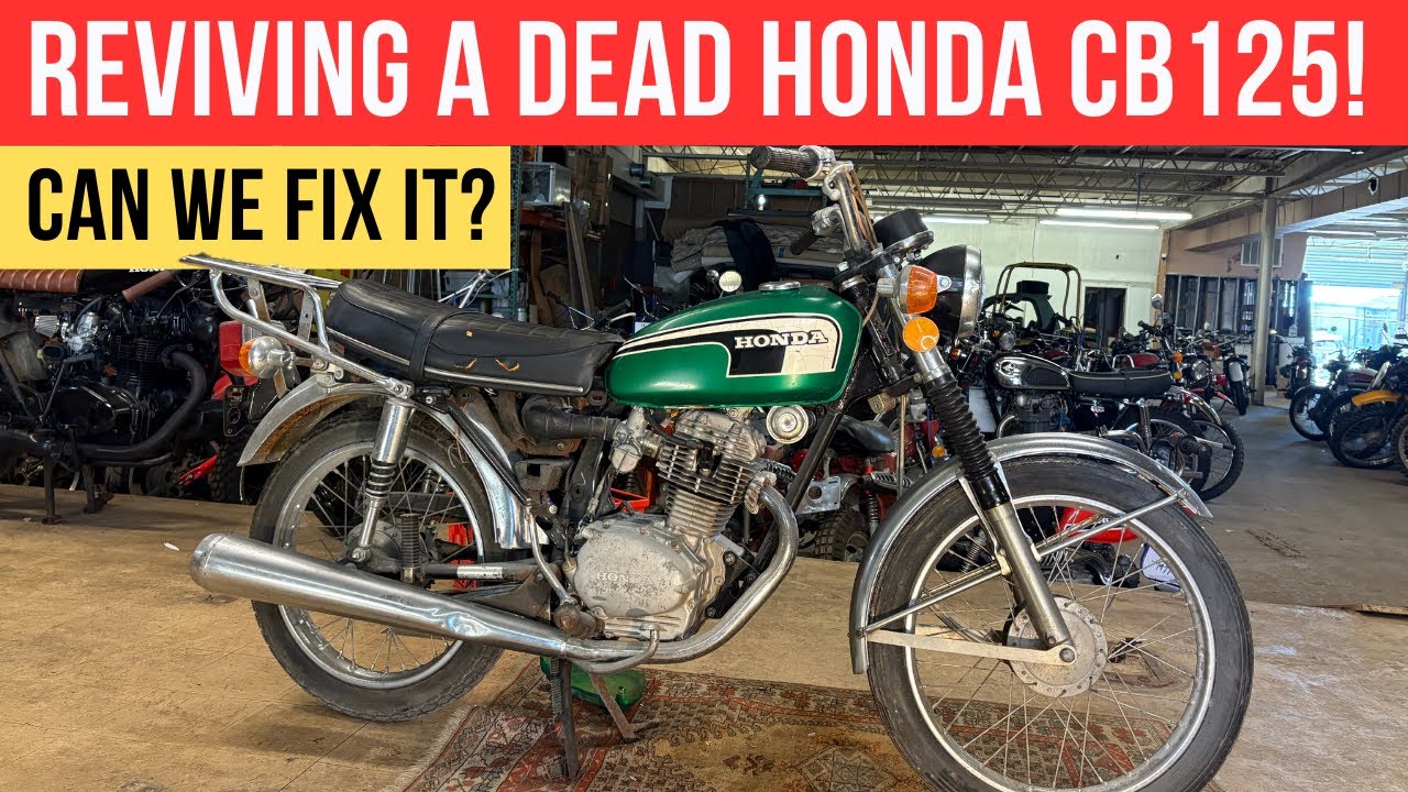Can We Get This Classic 1972 Honda CB125 Running Again?