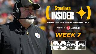 Steelers Insider featuring Mike McCarthy: Week 7 at Saints in Paris  | Pittsburgh Steelers