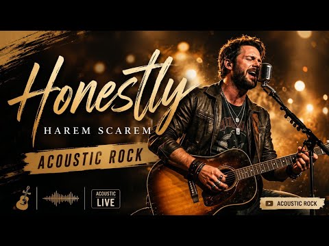 Honestly - Harem Scarem (Lyric Videos) Acoustic Rock Cover | Downacousticrock