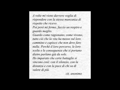 A volte ... (cit. anonimo)