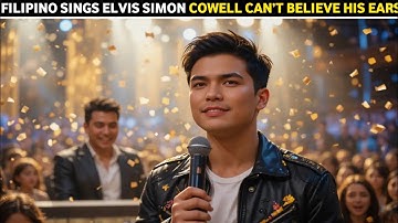 Toen een Filipino Elvis begon te zingen, kon zelfs Simon Cowell zijn oren niet geloven | Emotiona...