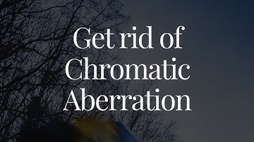 How to effectively remove chromatic aberration in Lightroom