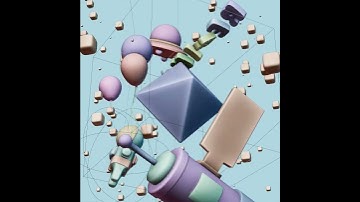 REBIRTH: 3D Viewport looping animation #animation #teho #blender #3d #2025