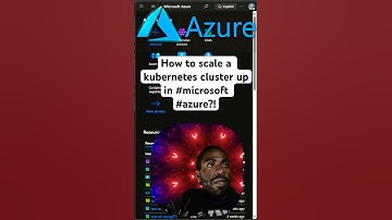 How to scale a #kubernetes cluster up in #microsoft #azure ?!
