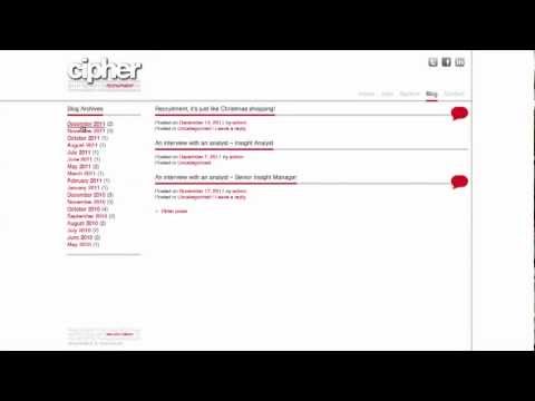 Cipher Recruitment - Website