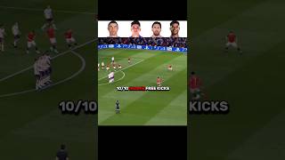 10/10 Insane Free Kick Goals 🔥💀 #fifa #eafc #fc26 #fc25 #ronaldo #football #gaming #shorts