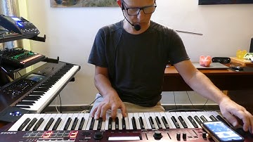 SANDPUPPY: KORG KROSS 2 SUBSCRIBER REQUEST: Pulse Sound Live Build Up. (PART 1)