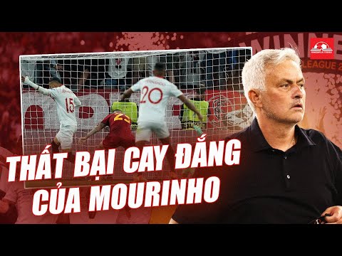 MOURINHO GẶP BÁO THỦ, THẤT BẠI CAY ĐẮNG TẠI EUROPA LEAGUE