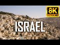 🇮🇱ISRAEL IN 8K UHD (60FPS) -Relaxing Music, Dream Music, Ambient Music, Calm Music for Study\u0026Sleep⛪