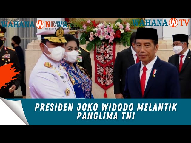 Pelantikan Panglima TNI Yudo Margono