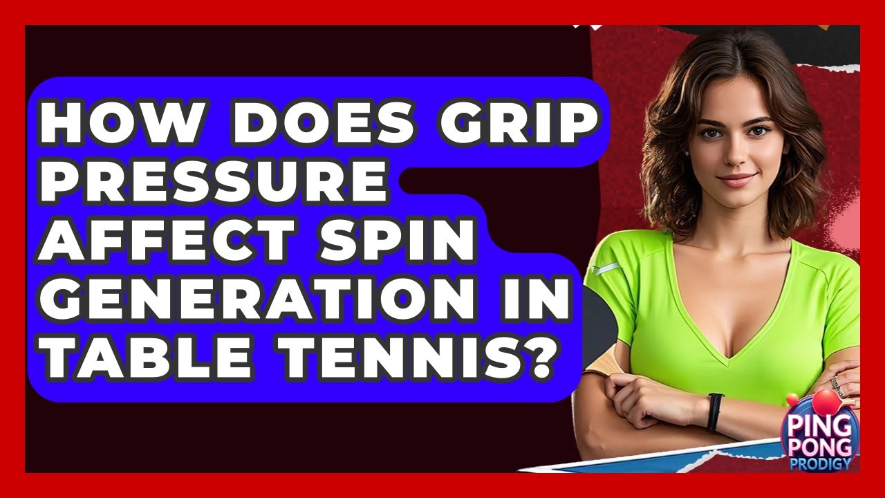 How Does Grip Pressure Affect Spin Generation In Table Tennis? - Ping Pong Prodigy