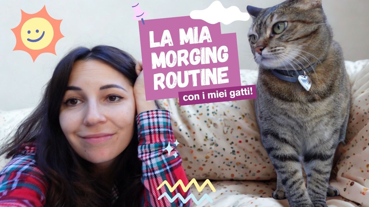 LA MIA VERA MORNING ROUTINE CON I GATTI!