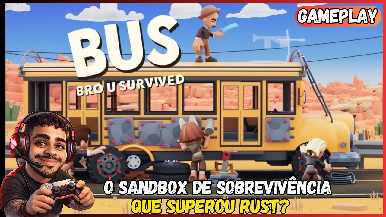 BUS: BRO U SURVIVED — Minha Base Móvel ficou INDESTRUTÍVEL!