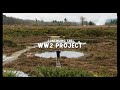 Photographing ww2 bomb craters in the new forest