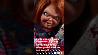 Were friends to the end remember??!! #nintendo #zelda #chucky #halloween