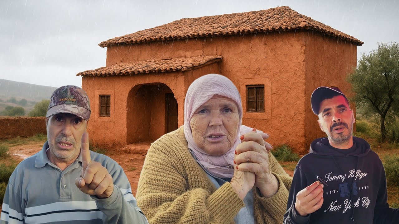 🔵  المطر نزل والبركة جات… تجار السوق #ازغنغان سعداء 🌧️