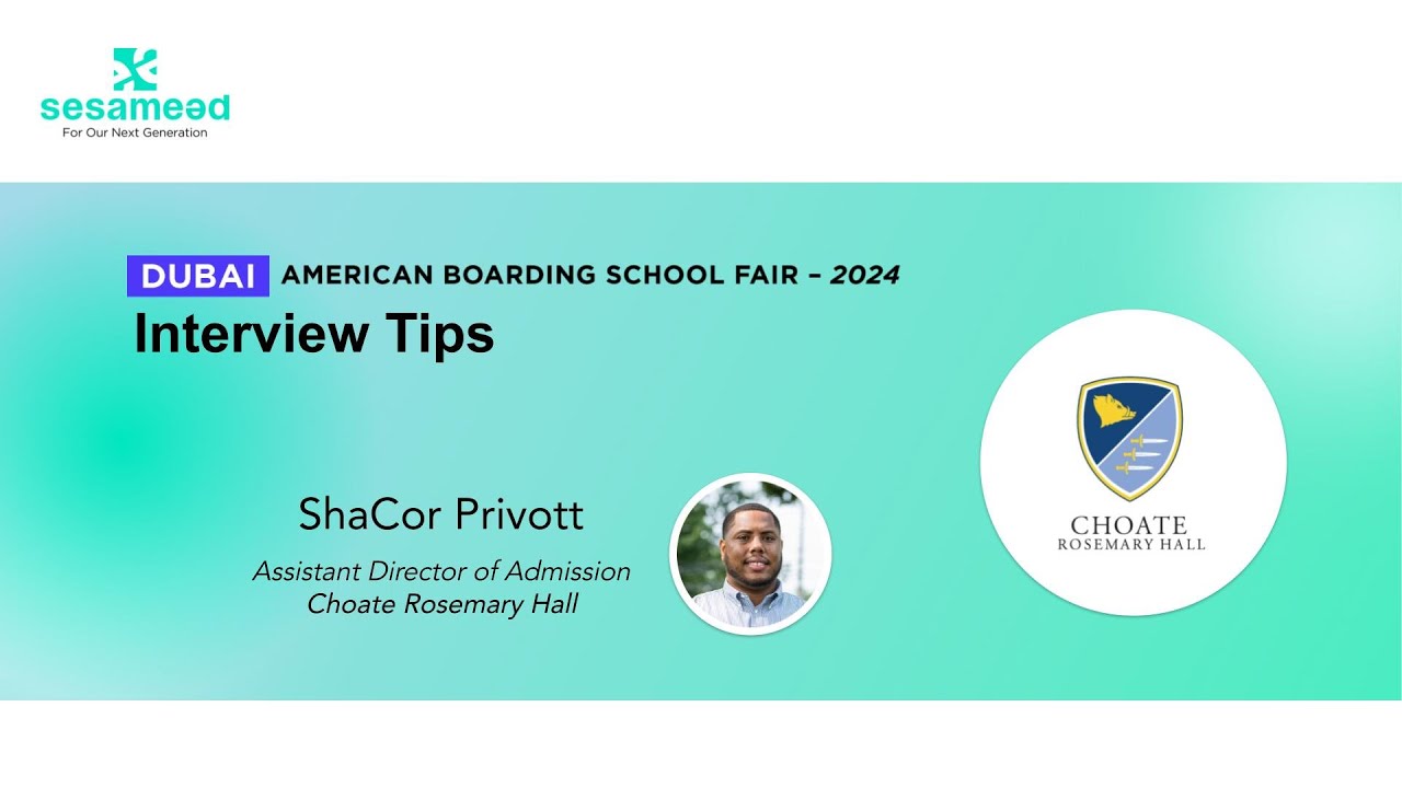 Interview Tips by Shacor Privott 