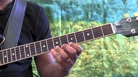 Guitar Tutorial 7: Legato exercise – four fingers on one string