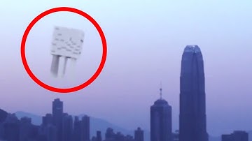 Minecraft Ghast In Real Life!