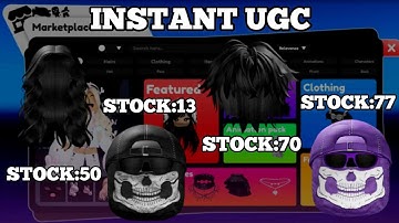 [FREE UGC] CATALOG AVATAR DESIGNER - INSTANT UGC SCRIPT