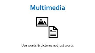 Multimedia Principle | The 12 Multimedia Instructional Principles