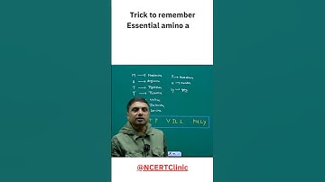 Trick to remember Essential amino acid🔥📚
