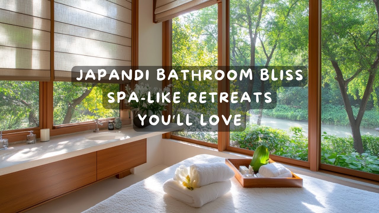 Japandi Bathroom Bliss: Spa-Like Retreats You’ll Love