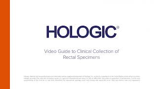 Aptima Multitest Swab - Clinician-Collected Rectal Specimen Collection Guide