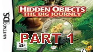 Hidden Objects The Big Journey (NDS) Walkthrough Part 1 With Commentary