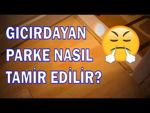 Video: Yeni parke zeminlerin gıcırdaması normal mi?