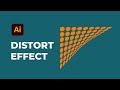 How to create a 3D logo in illustrator using distort effect