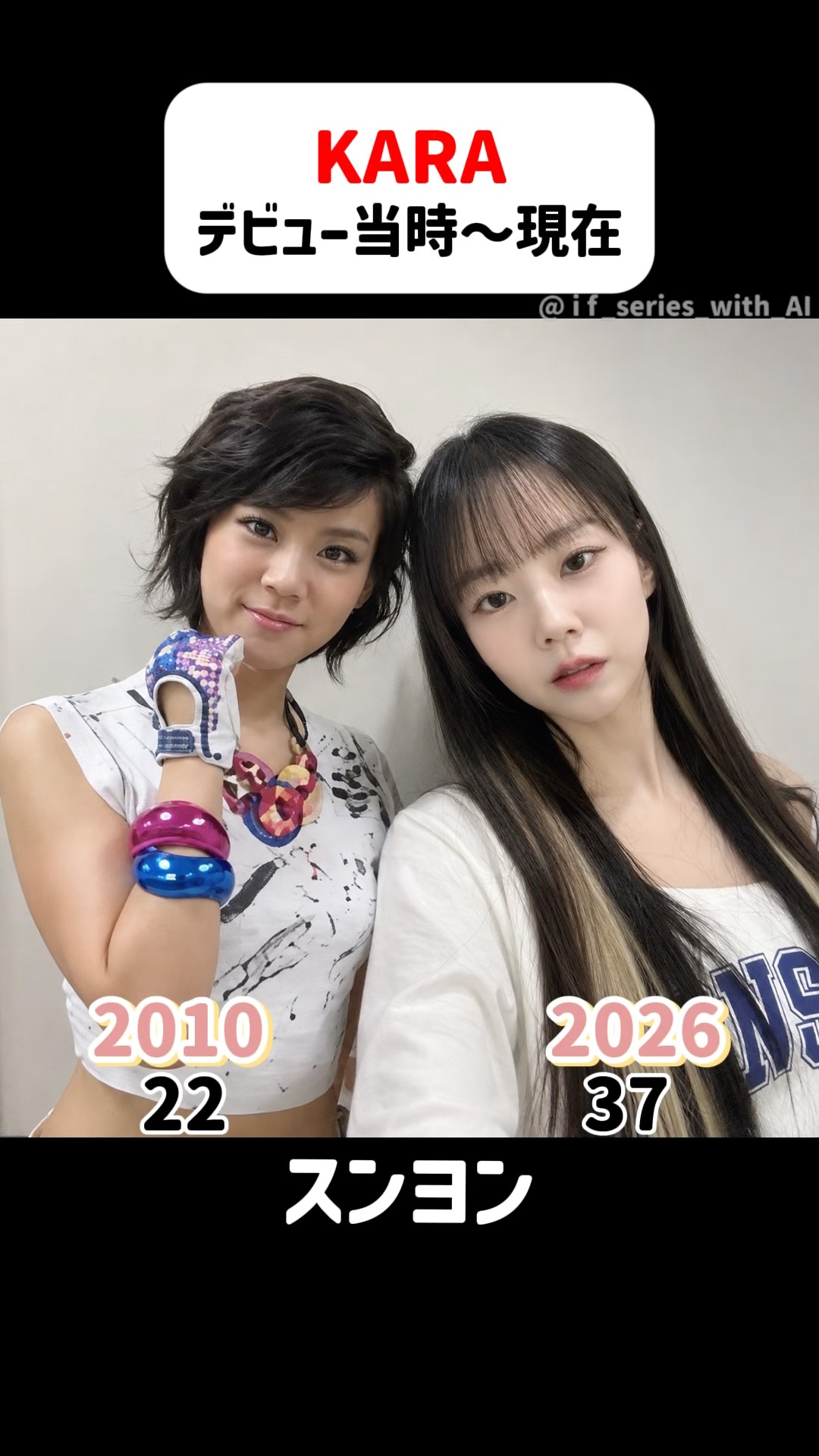 KARA【デビュー当時〜現在】 #ギュリ #スンヨン #ハラ #ニコル #ジヨン