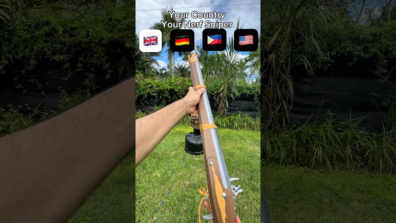 Your Country Your Nerf Sniper - Which one did you get?