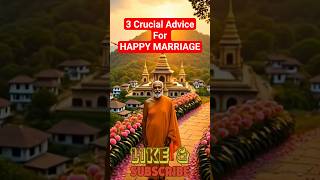 Monk Talks|3 crucial Advice for Marriage #inspiration #mindset #wisdom #shorts