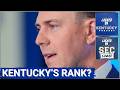 SEC SQUAD - WAY TOO EARLY SEC Rankings | Where does Kentucky rank?