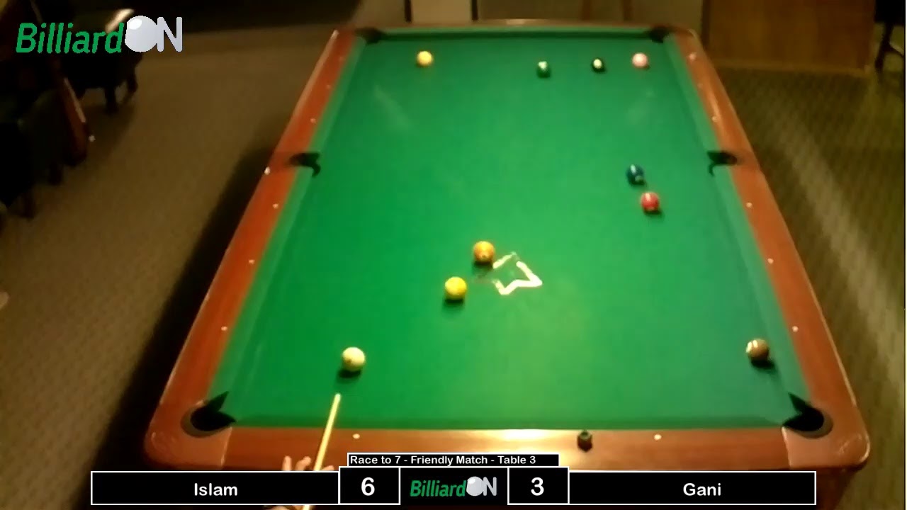 Shooters Billiards & Sports Bar Table 3 Live Stream YouTube