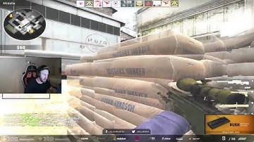 CS׃GO - Olofmeister playing FPL on Cache with flusha, chrisJ, rain, AdreN