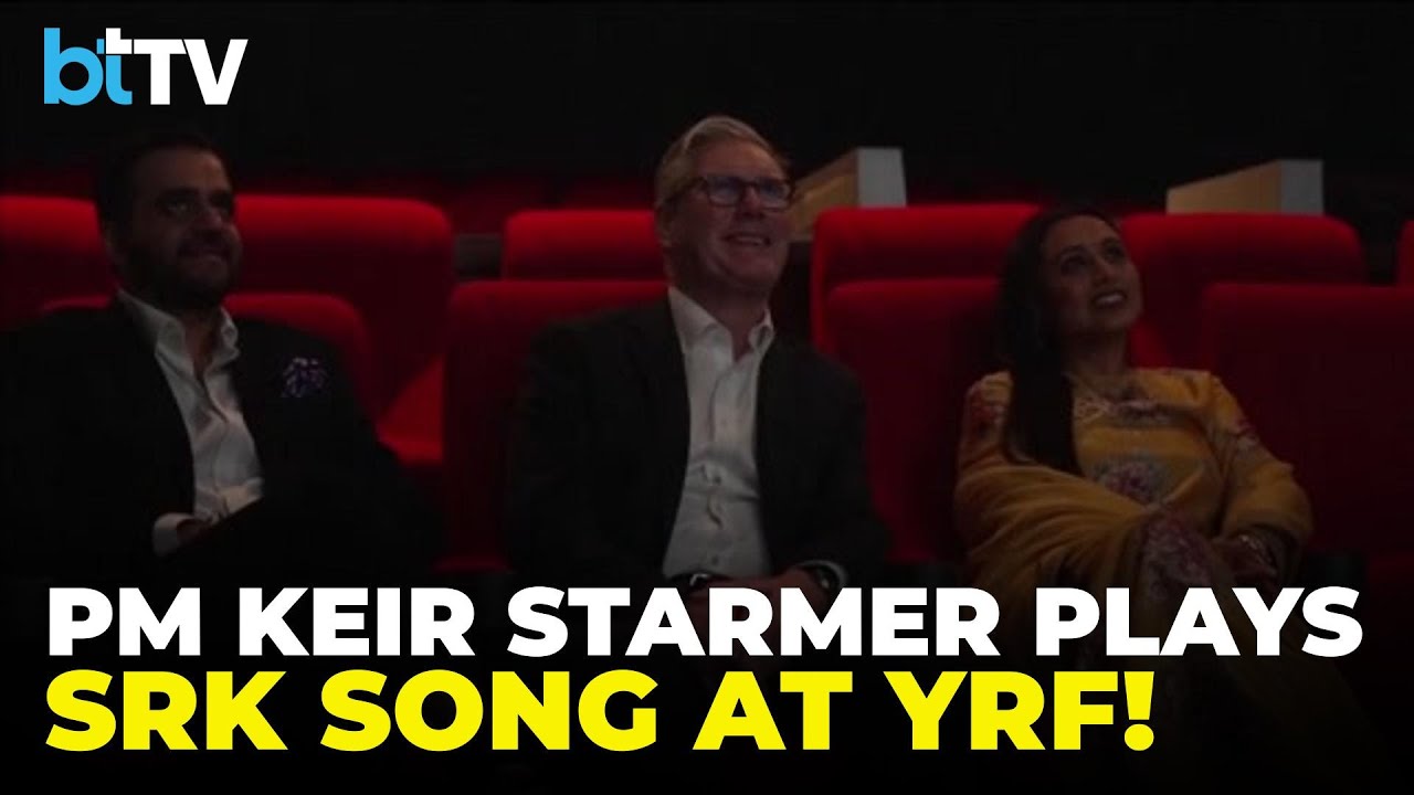 UK PM Keir Starmer Visits Yash Raj Films Studio | Meets Rani Mukerji & Akshaye Widhani | Bollywood