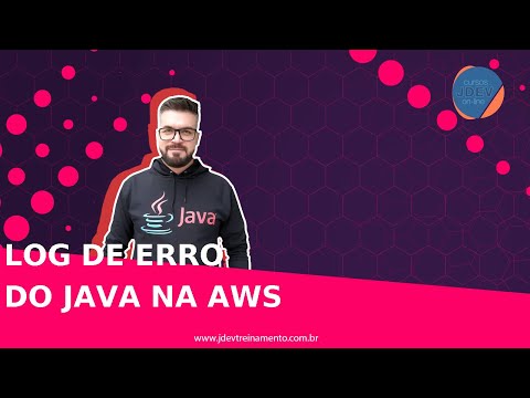 Log de erro do Java na AWS