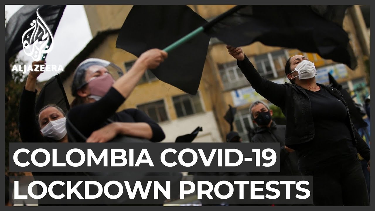 Колумбия: владельцы магазинов протестуют в Боготе из-за возобновления карантина