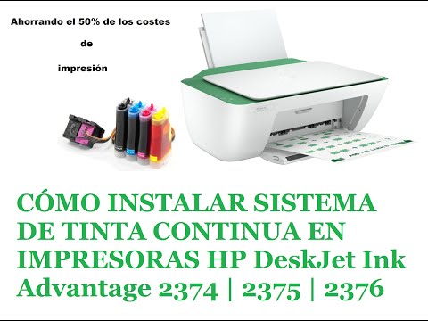LOS ÚLTIMOS TÍPS PARA INSTALAR SISTEMA CONTINUO HP 2775 HP 2375 Y SIMILARES  DE FORMA ESTÉTICA - YouTube